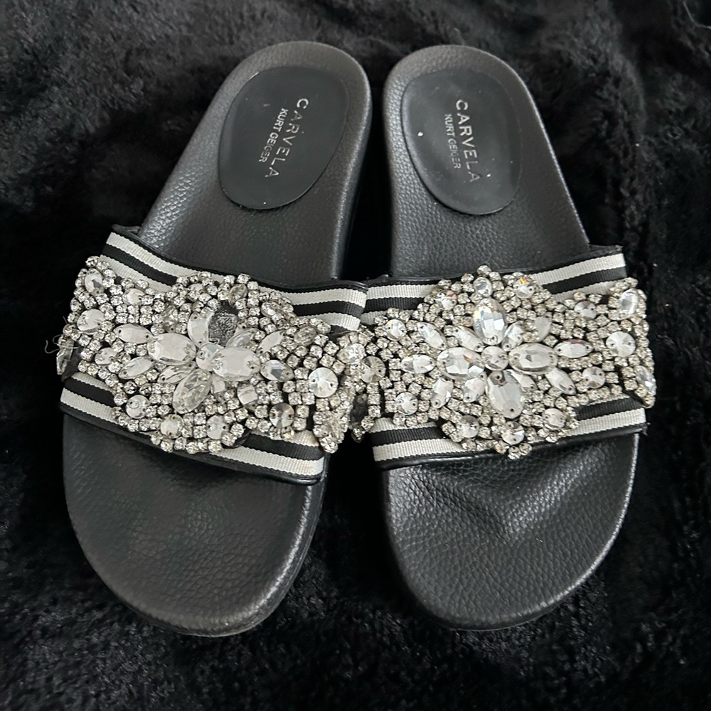 Carvela Sparkly sliders